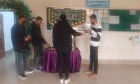 برپایی ایستگاه پذیرائی صلواتی به مناسبت میلاد حضرت زهرا سلام الله علیها