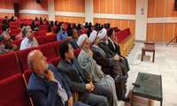 برگزاری مراسم اولین سالگرد شهادت حضرت آیت الله سید ابراهیم رئیسی و همراهان ایشان در دانشکده آمل