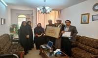 جلسه ریاست دانشکده علوم قرآنی سبزوار با اقای پرهیزگار سرمایه گذار و مدیر اجرایی مدرسه بهار نور معرفت