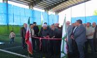آیین افتتاح سالن سرپوشیده چمن مصنوعی شهدای خدمت دانشکده علوم قرآنی خوی