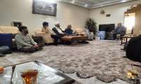 دیدار جمعی از دانشجویان بسیجی دانشکده تهران با خانواده شهید دکتر سید مصطفی ساداتی