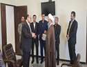 دیدار حجت‌الاسلام والمسلمین دکتر مهدوی‌پور،رئیس دانشکده علوم قرآنی بجنورد با مهندس رضا پنجابی، مدیرعامل شرکت گاز