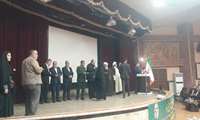 مراسم تجلیل از کارمندان نمونه ادارات شهرستان آمل